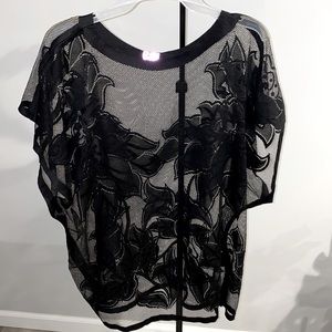 ASOS River Island Lace Swimsuit Coverup